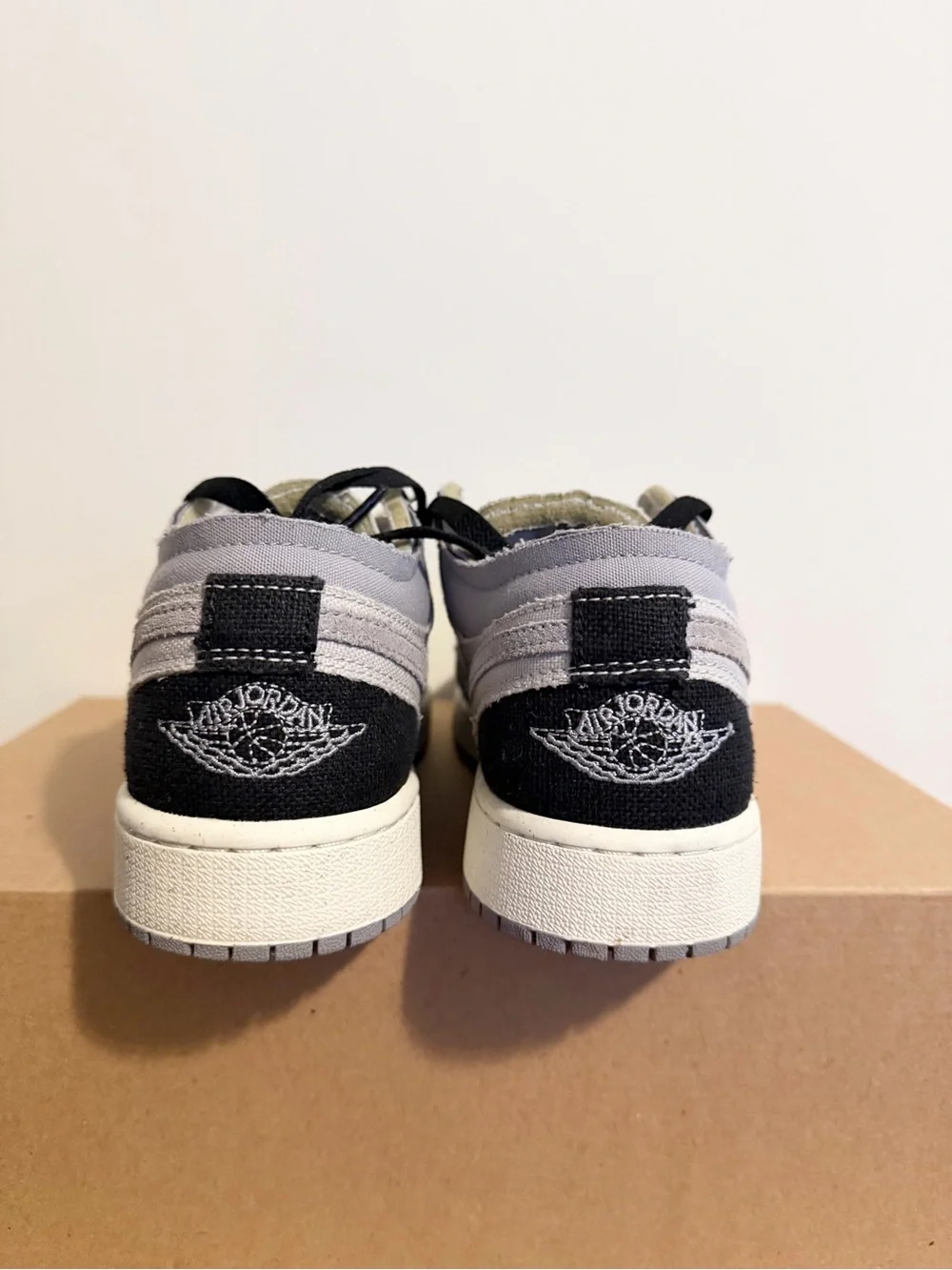 Used Jordan 1 Low SE Craft Tech Grey Black - GS Sz 7Y